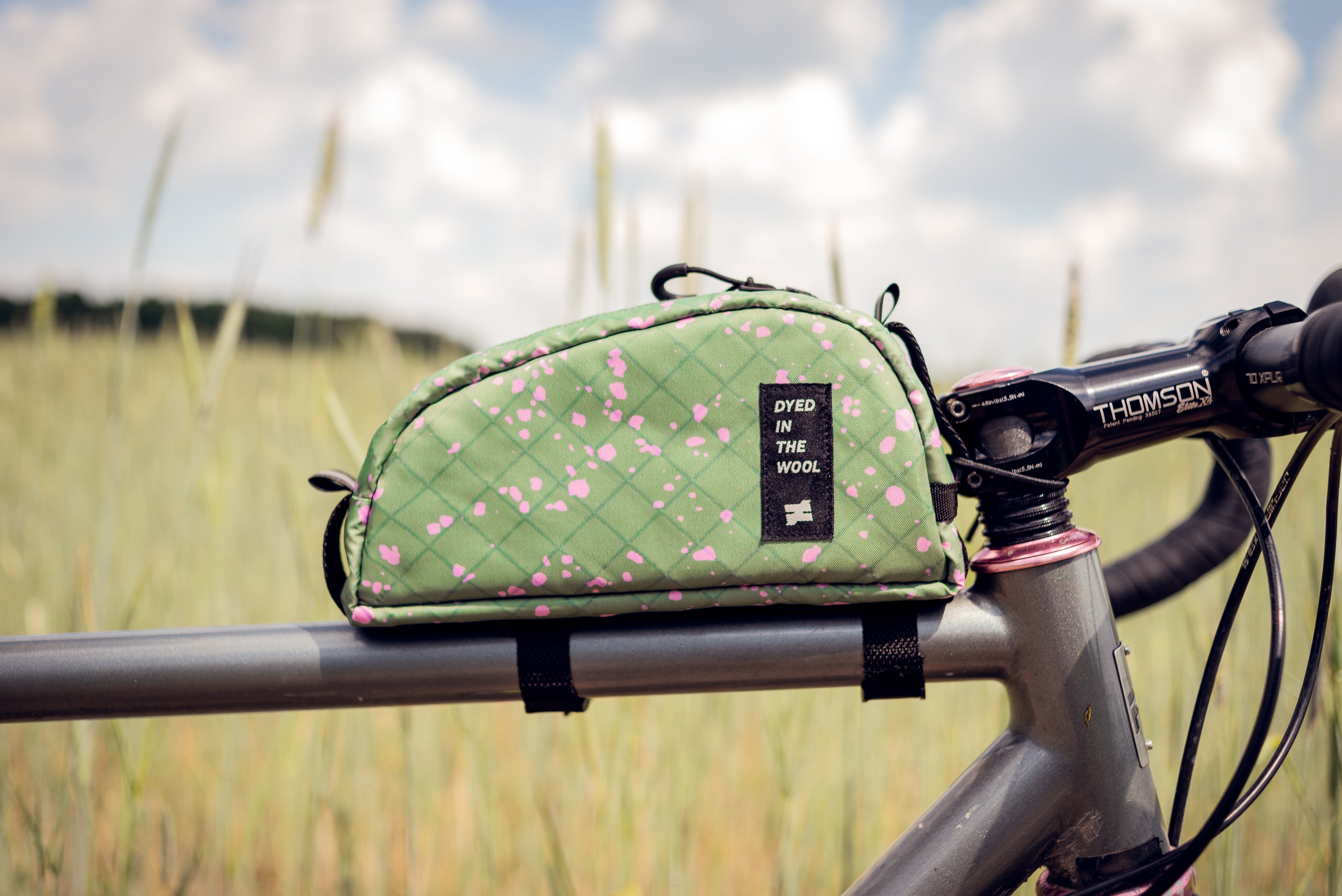 TOP TUBE BAG – DYED IN THE WOOL