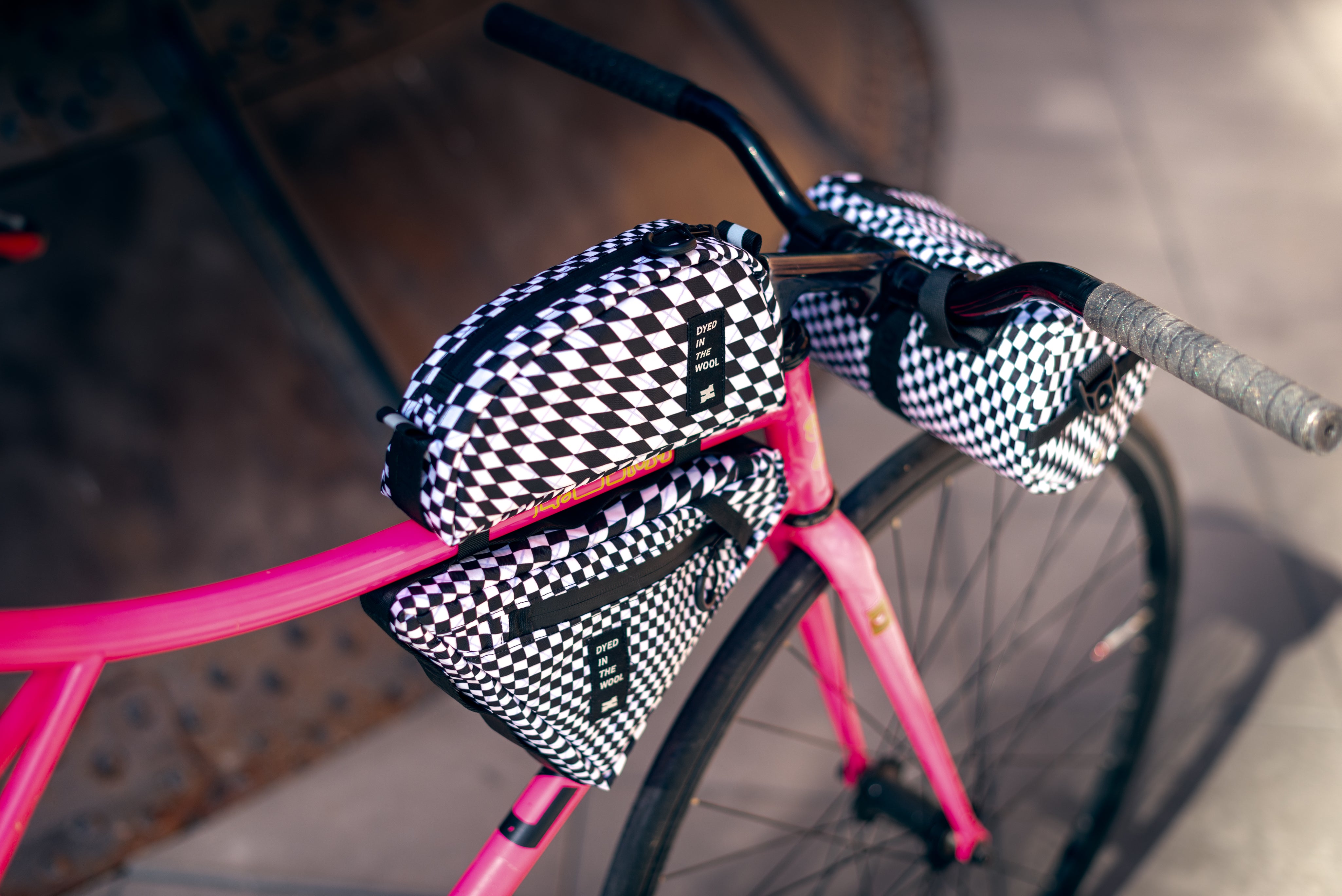 TOP TUBE BAG |  CLASSIC CHEQUER