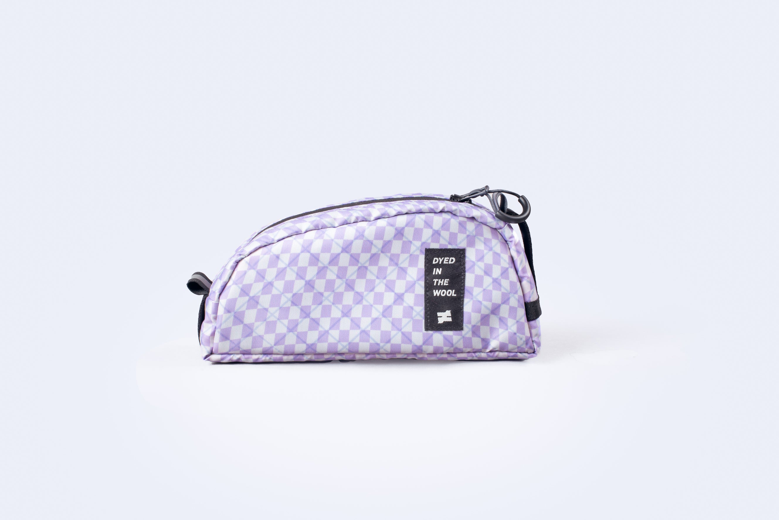 TOP TUBE BAG |  LILAC CHEQUER