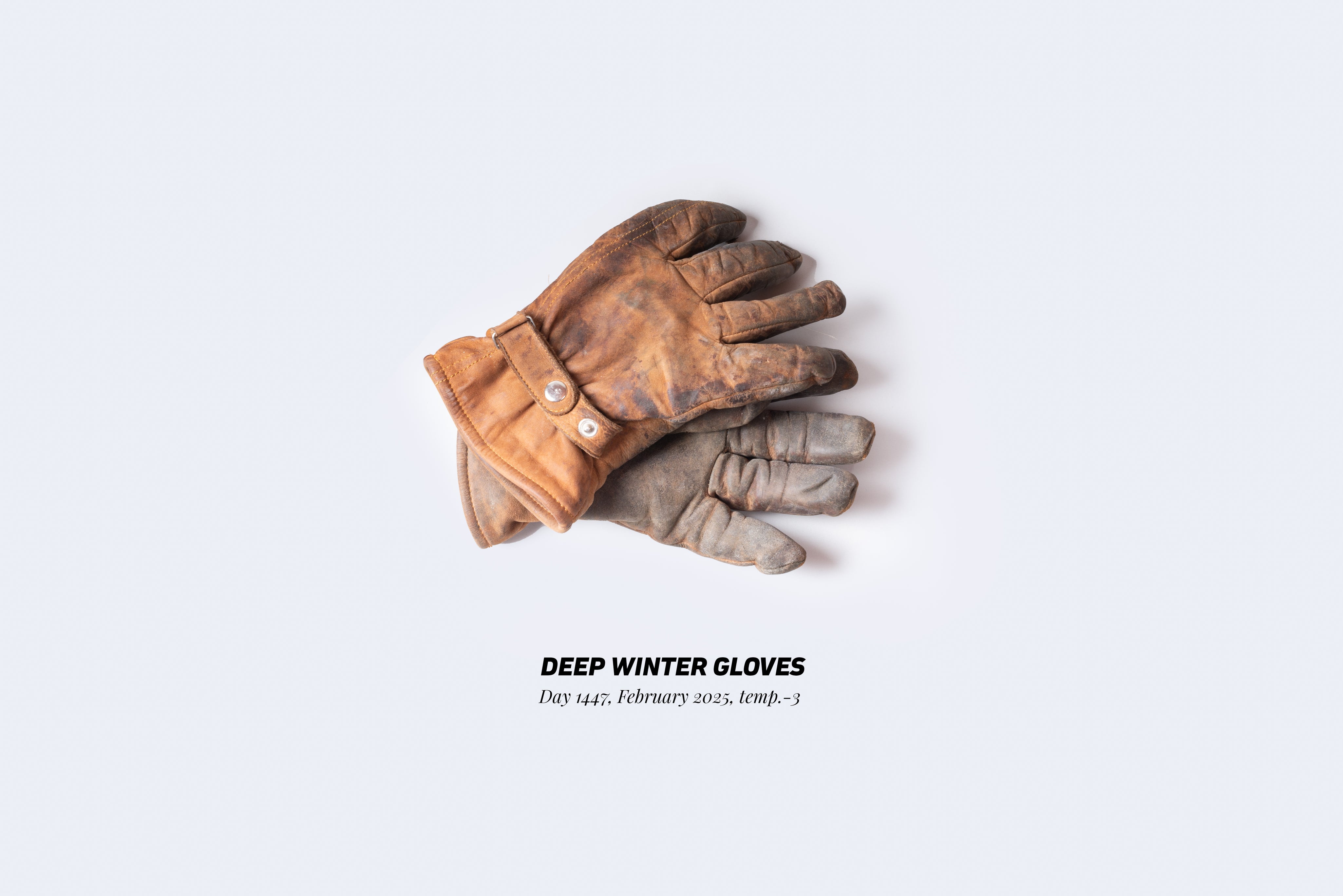 Leather Cycling Gloves for Cold Weather Riding