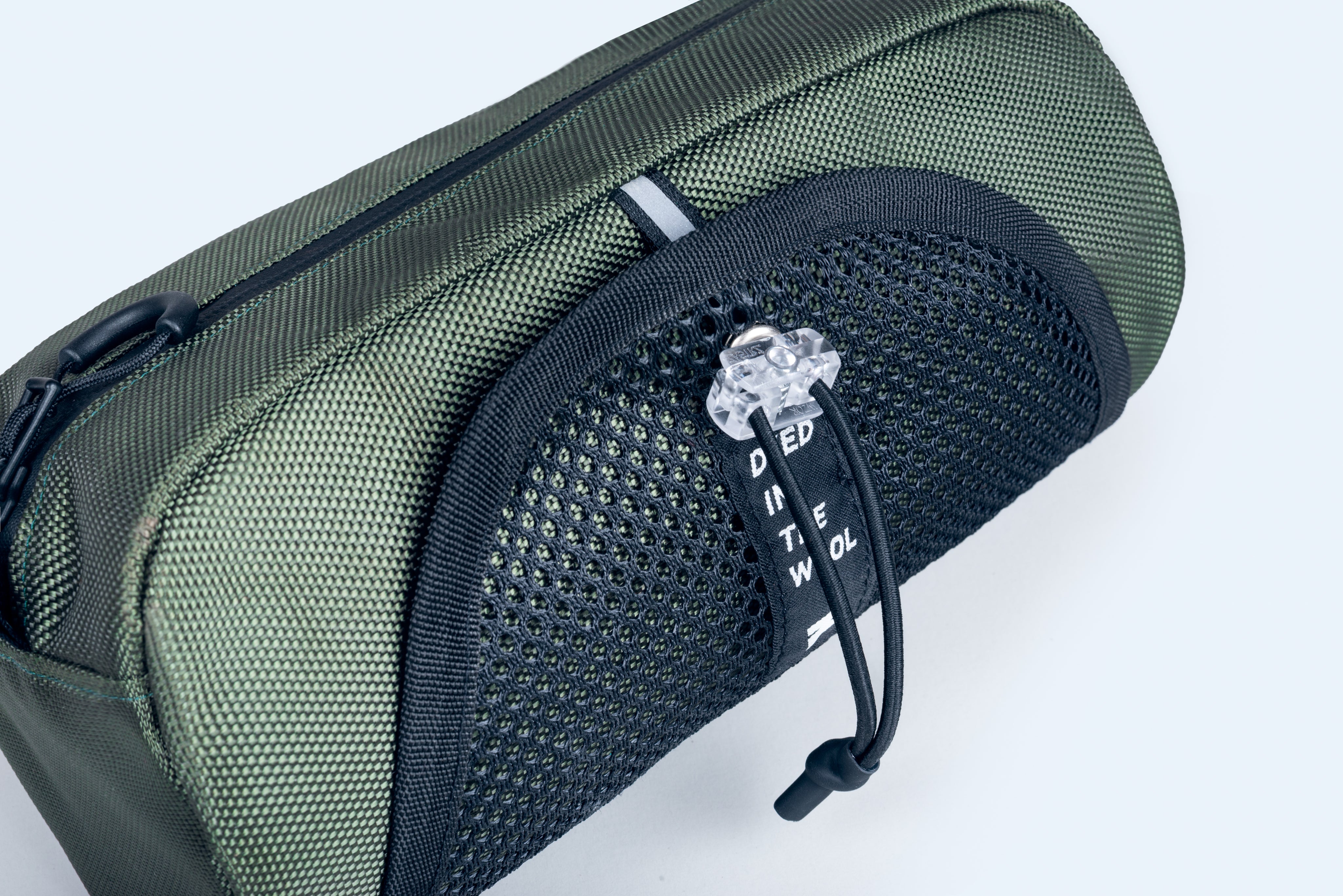 Front mesh with elastic 