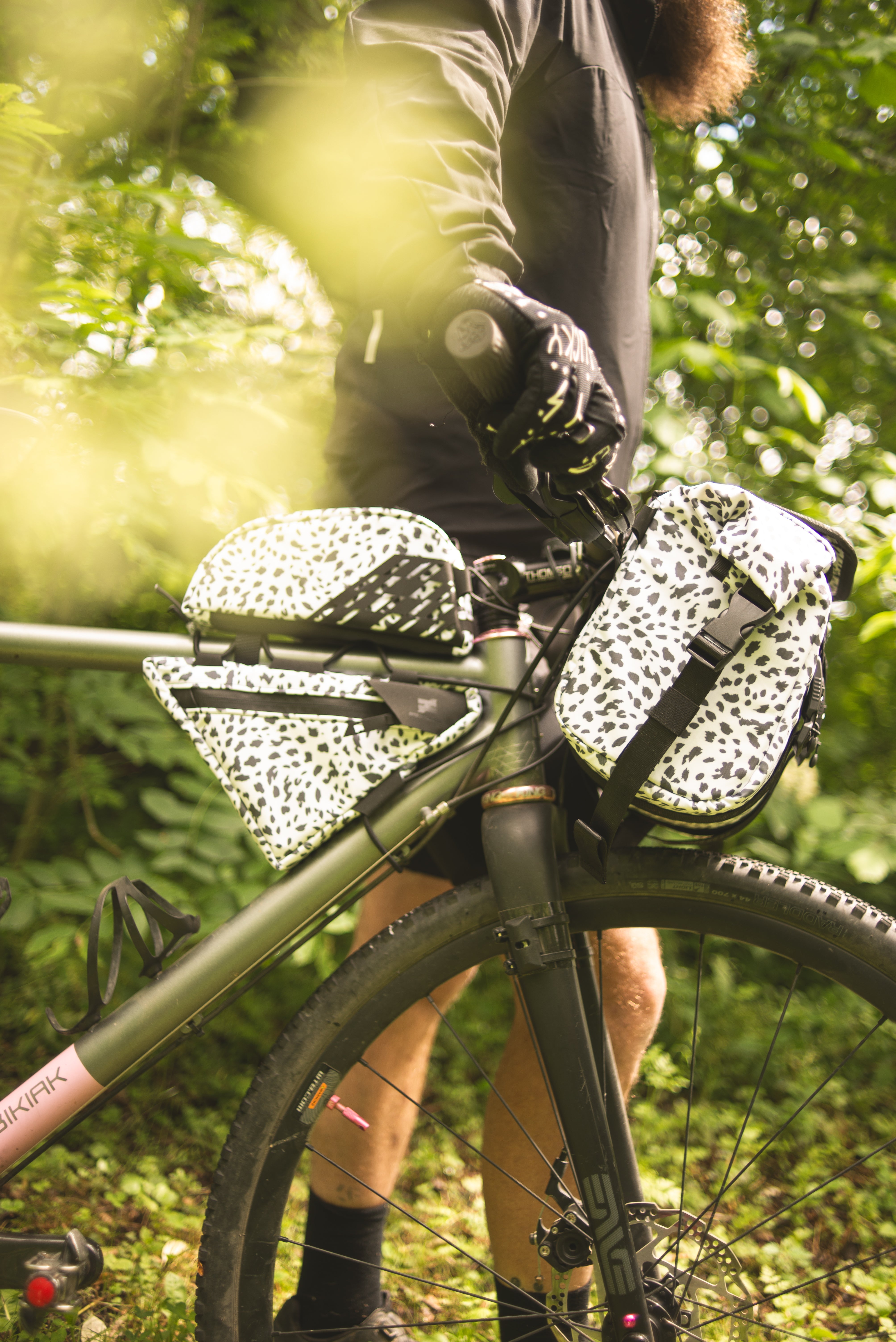 Camera Handlebar Bag for Cyclists | Durable & Secure | Dyed In The